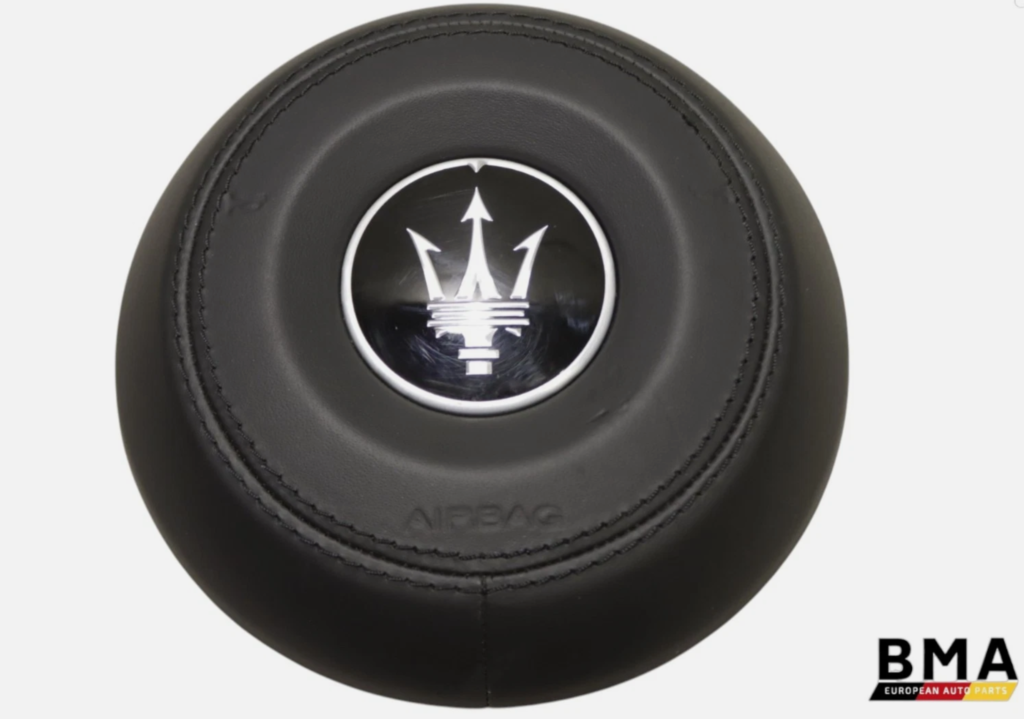 Maserati Grecale Front Leather Steering Wheel Knee Protection Airbag 2023 OEM
