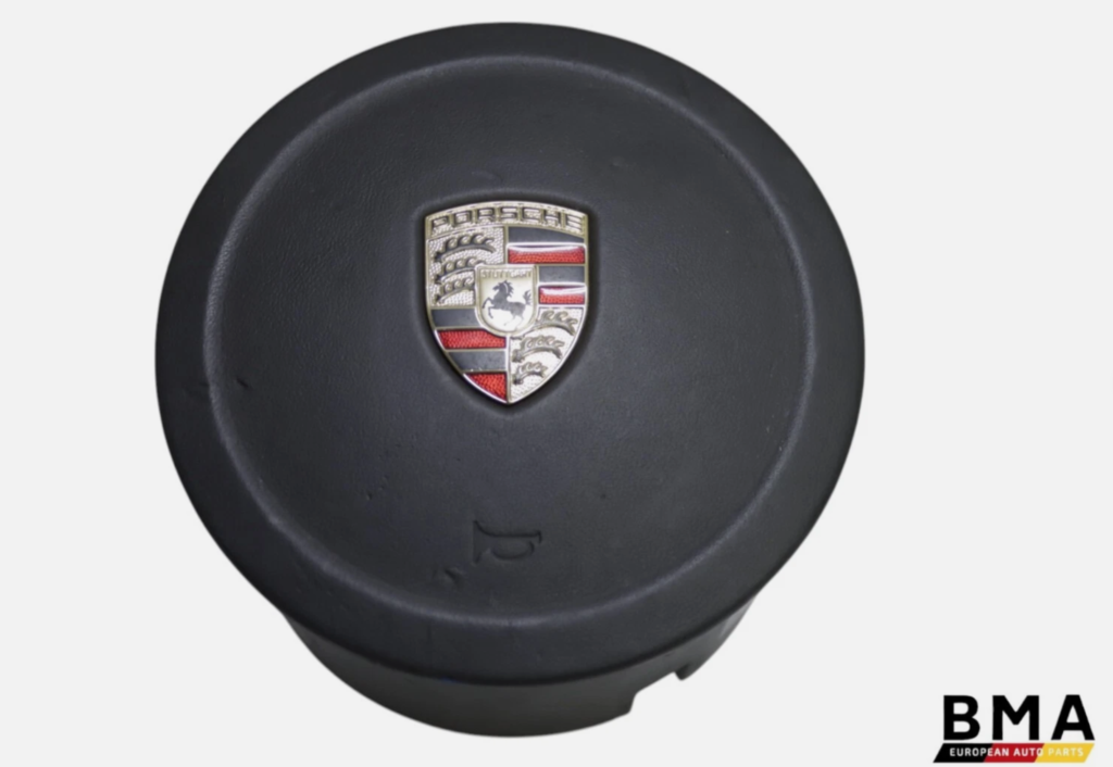 Porsche 911 991 Carrera S 4S Agate Grey Leather Steering Wheel Airbag 2013 OEM